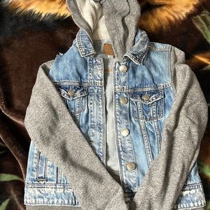 Vintage American eagle jean jacket/sweater